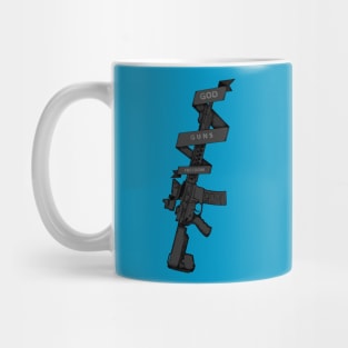 God Guns Freedom Mug